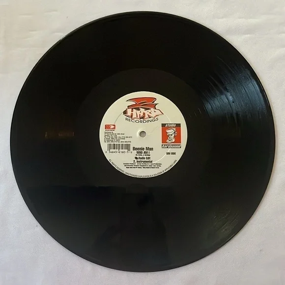 BEENIE MAN "WHO AM I?" VINYL RECORD - Picture 3 of 4